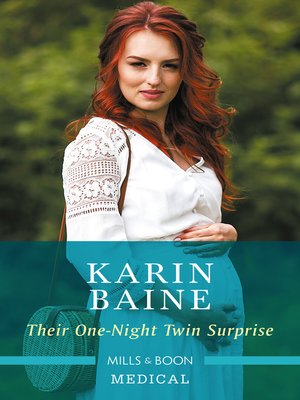 cover image of Their One-Night Twin Surprise